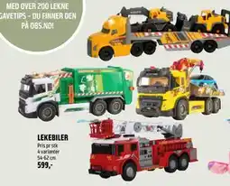 Coop Obs LEKEBILER, NOK 599 tilbud