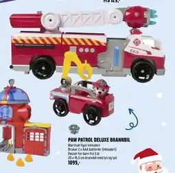 Coop Obs PAW PATROL DELUXE BRANNBIL, NOK 1099 tilbud