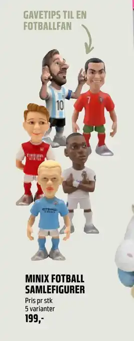 Coop Obs MINIX FOTBALL SAMLEFIGURER, NOK 199 tilbud