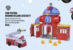 Coop Obs PAW PATROL BRANNSTASJON LEKESETT, NOK 849 tilbud