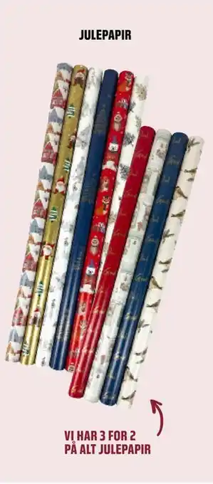 Coop Obs JULEPAPIR tilbud