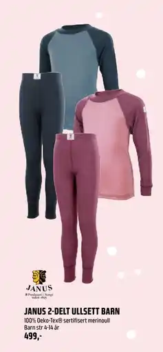 Coop Obs JANUS 2-DELT ULLSETT BARN, NOK 499 tilbud