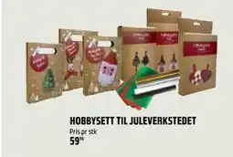 Coop Obs HOBBYSETT TIL JULEVERKSTEDET, NOK 59.9 tilbud