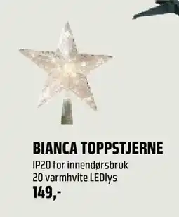 Coop Obs BIANCA TOPPSTJERNE, NOK 149 tilbud