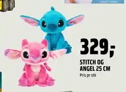 Coop Obs STITCH OG ANGEL 25 CM, NOK 329 tilbud