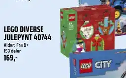 Coop Obs LEGO DIVERSE JULEPYNT 40744, NOK 169 tilbud