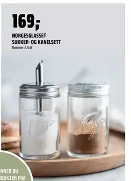 Coop Obs NORGESGLASSET SUKKER- OG KANELSETT, NOK 169 tilbud