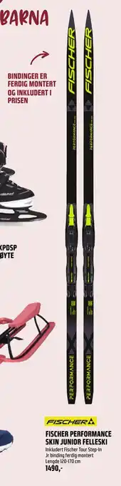 Coop Obs FISCHER PERFORMANCE SKIN JUNIOR FELLESKI, NOK 1490 tilbud