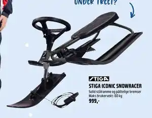 Coop Obs STIGA ICONIC SNOWRACER, NOK 999 tilbud