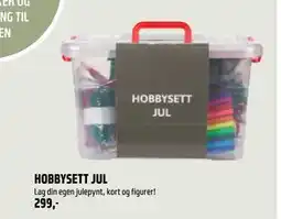 Coop Obs HOBBYSETT JUL, NOK 299 tilbud