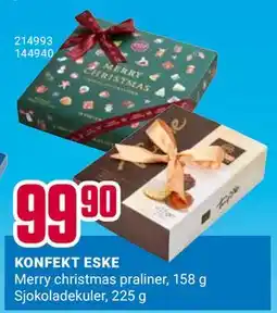 Europris KONFEKT ESKE, NOK 99.9 tilbud
