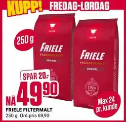 Europris FRIELE FILTERMALT, NOK 49.9 tilbud