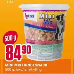 Europris MINI MIX HUNDESNACK, NOK 84.9 tilbud