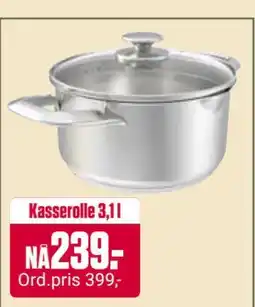 Europris Kasserolle 3,1 l, NOK 239 tilbud