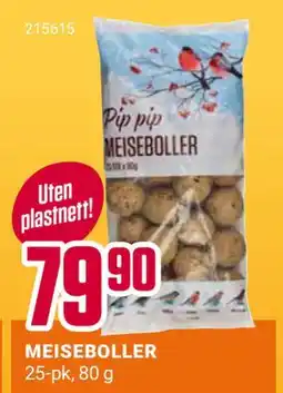 Europris MEISEBOLLER, NOK 79.9 tilbud