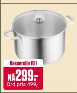 Europris Kasserolle 10 l, NOK 299 tilbud