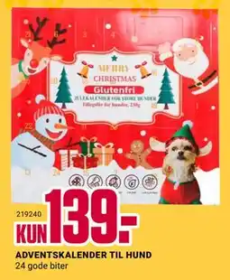 Europris ADVENTSKALENDER TIL HUND, NOK 139 tilbud