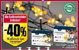 Europris Alle Gudbrandsdalen lyslenker! tilbud
