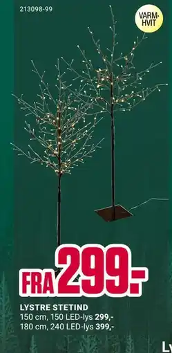 Europris LYSTRE STETIND tilbud