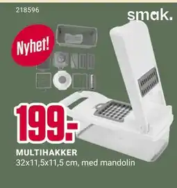 Europris MULTIHAKKER, NOK 199 tilbud