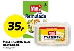 Bunnpris MILLS ITALIENSK SALAT OG REMULADE, NOK 35 tilbud