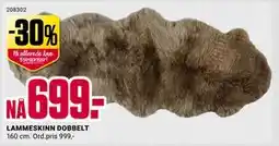 Europris LAMMESKINN DOBBELT, NOK 699 tilbud