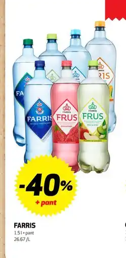 Bunnpris FARRIS tilbud