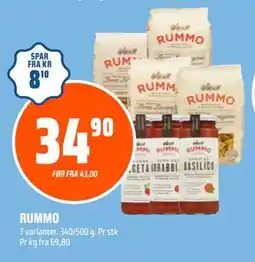 Coop Obs RUMMO, NOK 34.9 tilbud
