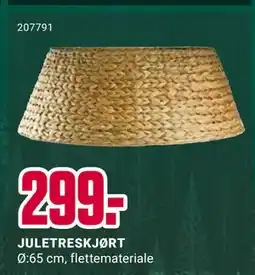 Europris JULETRESKJØRT, NOK 299 tilbud