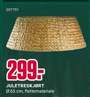 Europris JULETRESKJØRT, NOK 299 tilbud