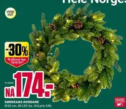 Europris DØRKRANS RONDANE, NOK 174 tilbud