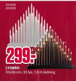 Europris LYSBRO, NOK 299 tilbud