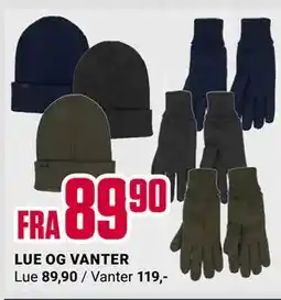 Europris LUE OG VANTER tilbud