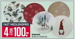 Europris BRIKKER, Medlemspris tilbud
