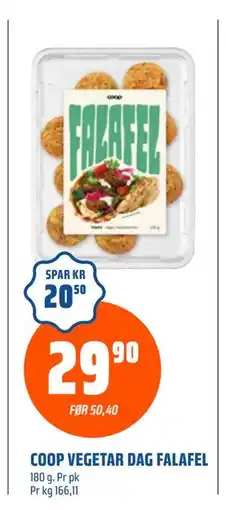 Coop Obs COOP VEGETAR DAG FALAFEL, NOK 29.9 tilbud