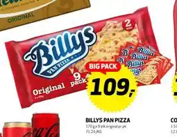 Bunnpris Billys Pan Pizza, NOK 109 tilbud