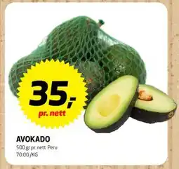Bunnpris AVOKADO, NOK 35 tilbud