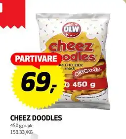 Bunnpris CHEEZ DOODLES, NOK 69 tilbud