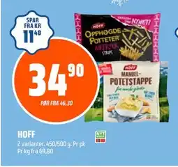Coop Obs HOFF, NOK 34.9 tilbud