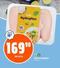 Coop Obs COOP KYLLINGFILET, NOK 169.9 tilbud