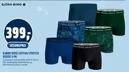 Coop Obs BJØRN BORG COTTON STRETCH BOXER 3-PK, NOK 399 tilbud