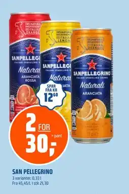 Coop Obs SAN PELLEGRINO, NOK 30 tilbud