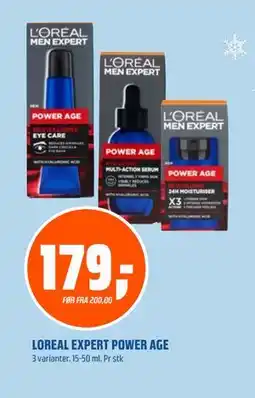 Coop Obs LOREAL EXPERT POWER AGE, NOK 179 tilbud