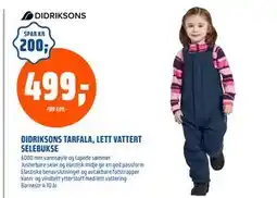 Coop Obs DIDRIKSONS TARFALA, LETT VATTERT SELEBUKSE, NOK 499 tilbud