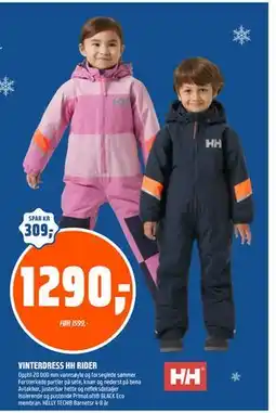 Coop Obs VINTERDRESS HH RIDER, NOK 1290 tilbud