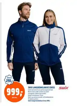 Coop Obs SWIX LANGRENNSJAKKE CROSS, NOK 999 tilbud