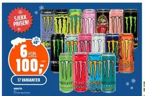 MONSTER, NOK 100