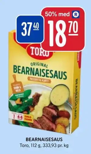 Rema 1000 BEARNAISESAUS, NOK 18.7, App-pris tilbud
