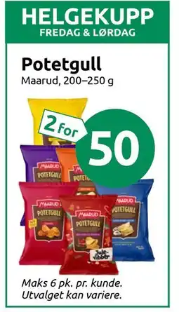 Joker Potetgull, NOK 50 tilbud