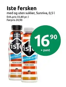 Joker Iste fersken, NOK 16.9 tilbud